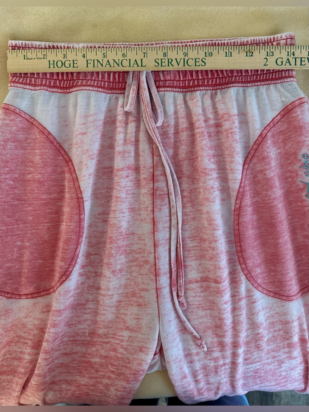 Free People Intimately Cozy Girl Lounge Pants in Rebel Red - Size Medium - Picture 12 of 15